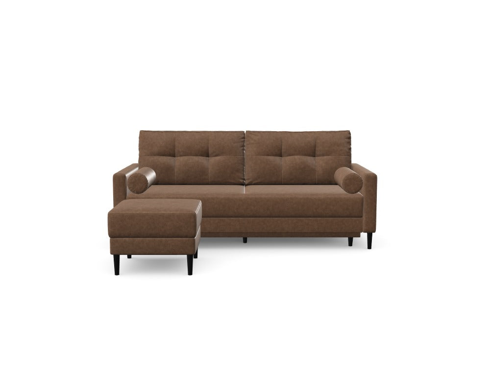 Sofa DL Eterno 03 / Simply + pufa+ wałki